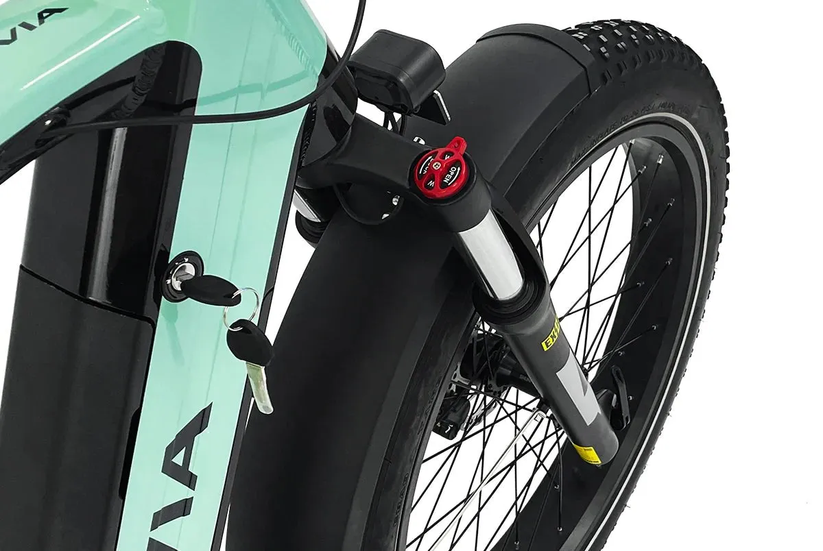 VTUVIA Gemini 26 Inch Fat Tire E-Bike