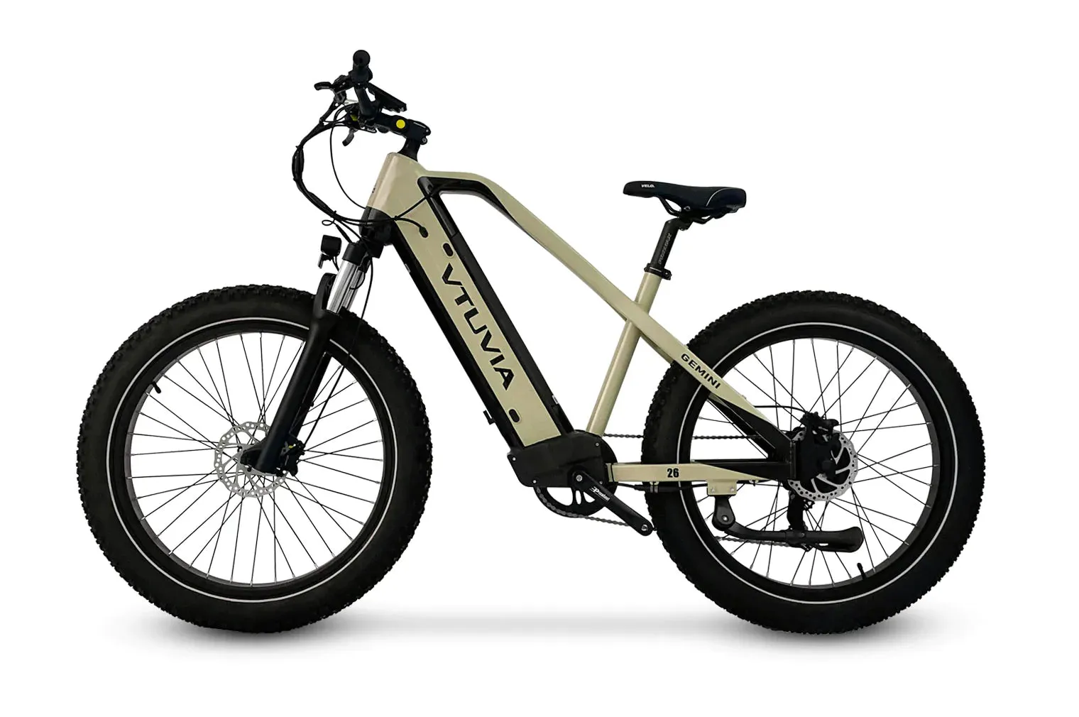 VTUVIA Gemini 26 Inch Fat Tire E-Bike