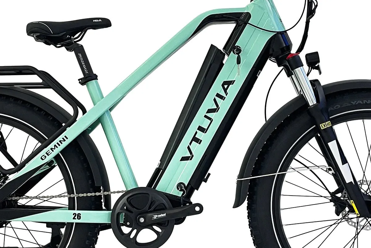 VTUVIA Gemini 26 Inch Fat Tire E-Bike