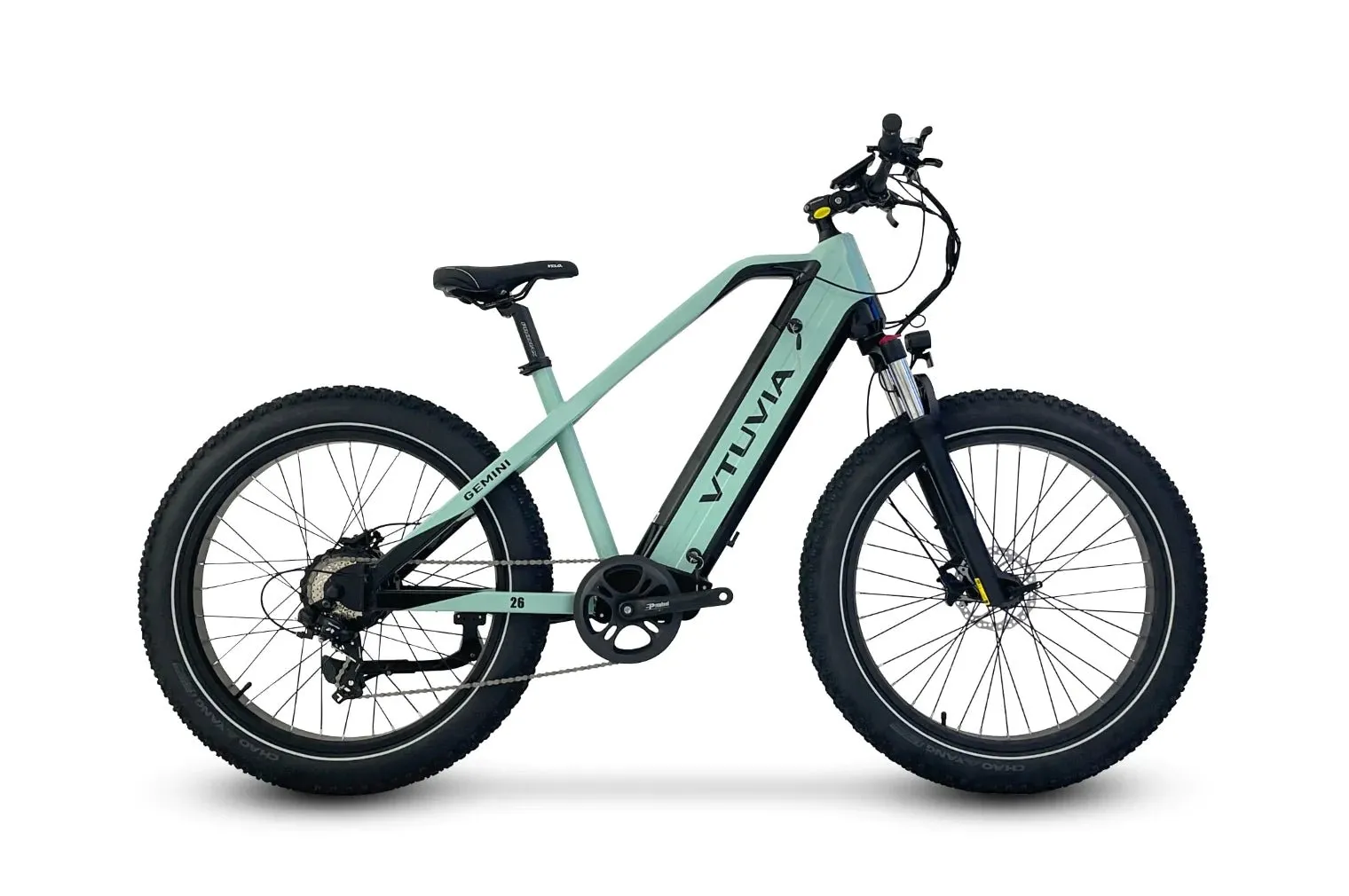 VTUVIA Gemini 26 Inch Fat Tire E-Bike