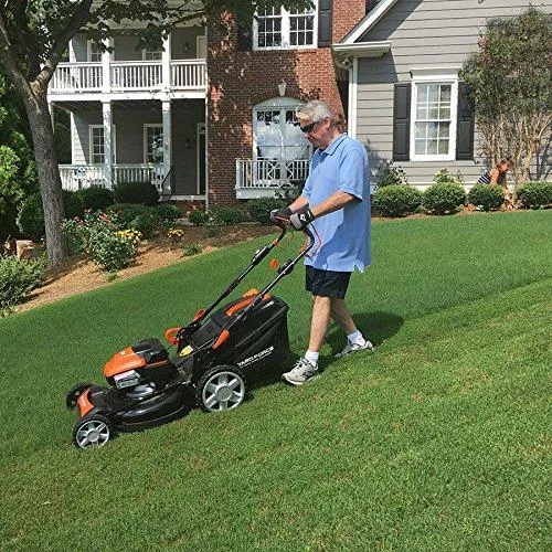 Yard Force 120vRX Lithium-Ion 22&rdquo; Self-Propelled 3-in-1 Mower with Torque-Sense Cutting Control - COMPLETE with 2 Batteries and Fast Charger included