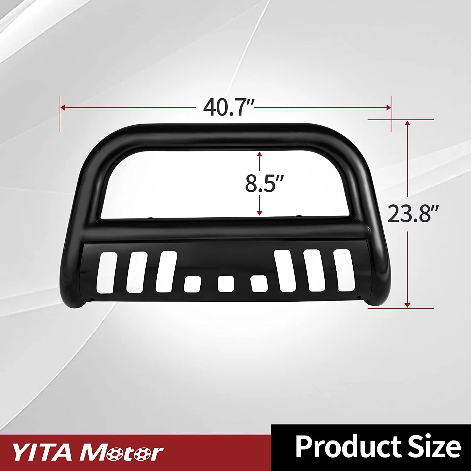 YITAMOTOR® 2007-2021 Toyota Tundra/2008-2022 Sequoia Bull Bar, Front Bumper Grille Guard